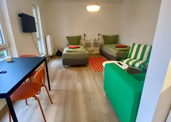 Apartamento Work&travel We20 - Parkplatz, Netflix, Internet Fuer 2 Gaeste Markranstädt